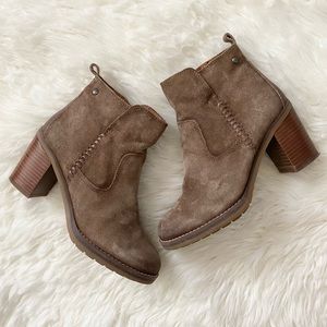pikolinos - pompeya ankle boots heeled suede